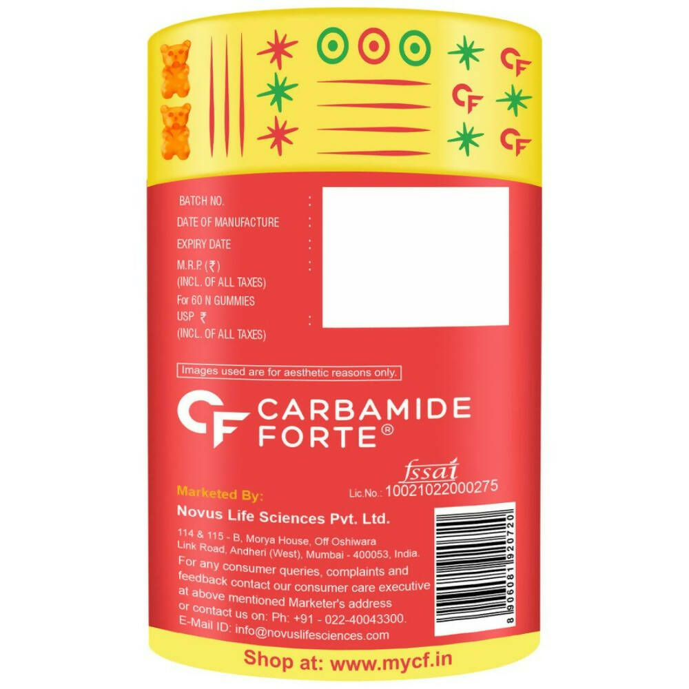 Carbamide Forte Vitamin C Gummies With Zinc | Grocsy