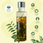 Nat Habit TriLeaf Hair Fall Control Summer Dasabuti Hair Oil | Grocsy