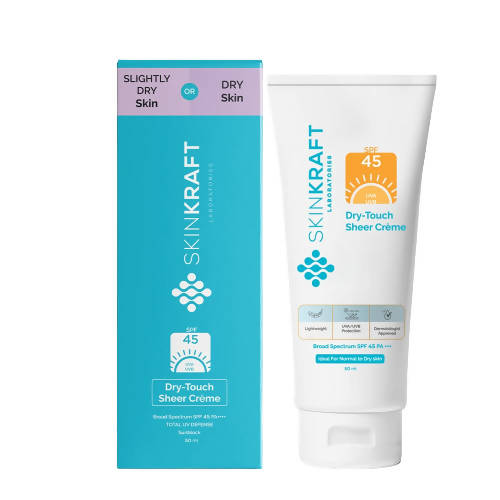 SkinKraft Dry-Touch Sheer Creme Sunscreen | Grocsy