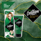 Nisha Cosglam Semi Permanent Hair Color 42 Emerald Green | Grocsy