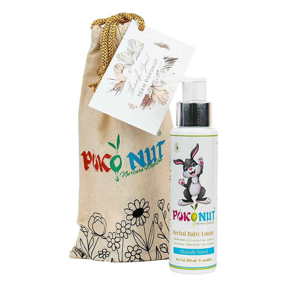 Pokonut Herbal Nourishing Baby Face And Body Lotion | Grocsy