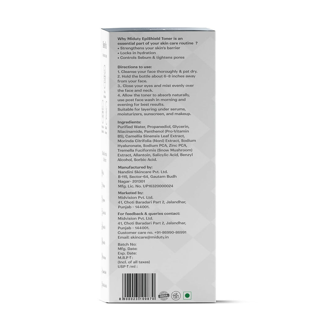 Miduty EpiShield Face Toner | Grocsy