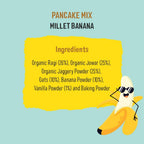 Timios Banana Millet Pancake with Vanilla | Grocsy