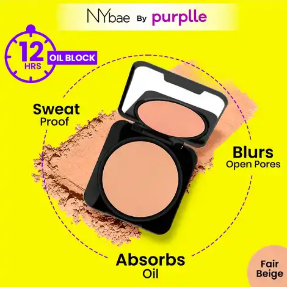 NY Bae Runway Radiance Compact Powder - Fair Beige 02 | Grocsy