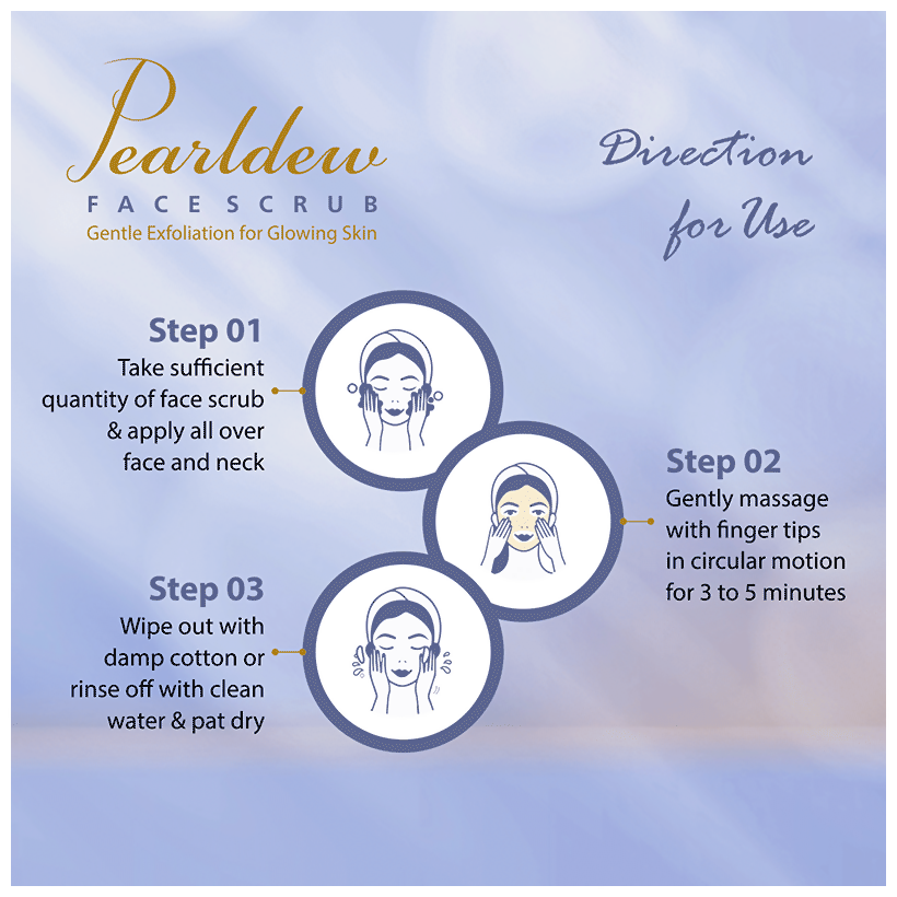 Pearldew Face Scrub | Grocsy