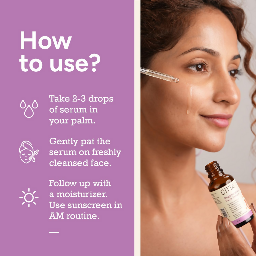 Citta Anti-Aging Face Serum – Regenerative Serum | Grocsy