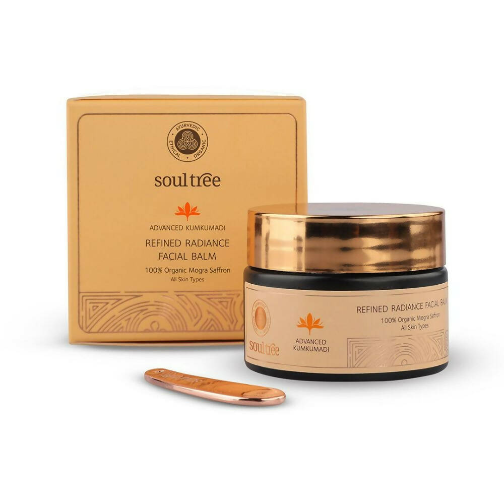 Soultree Advanced Kumkumadi Refined Radiance Facial Balm | Grocsy