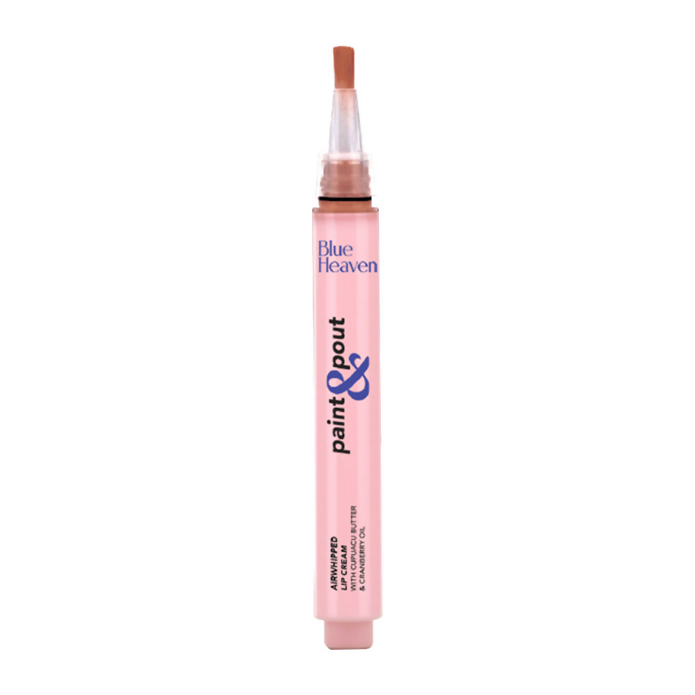 Blue Heaven Paint & Pout Airwhipped Lip Cream - Minty Mocha 10 | Grocsy