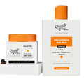 Chemist At Play Exfoliating Body Wash + Exfoliating Body Scrub For Tan Removal Combo | Grocsy