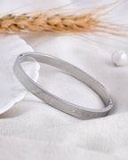 VOJ Stainless Steel Silver Bracelet | Grocsy