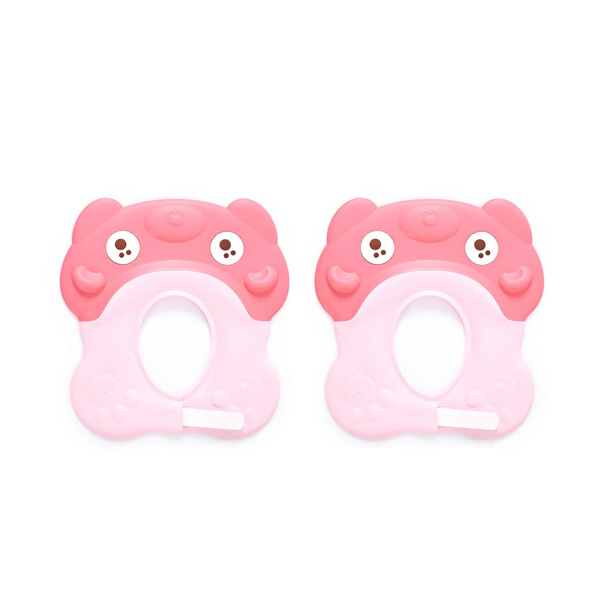 Safe-O-Kid Shampoo Shower cap for kids set of 2pcs- Pink colour | Grocsy