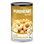 Pureheart Salted Macadamia Halves | Grocsy