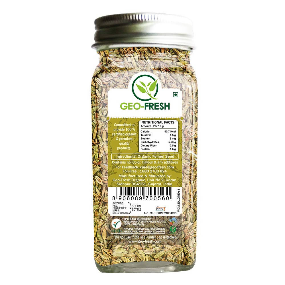 Geo-Fresh Fennel Seeds | Grocsy