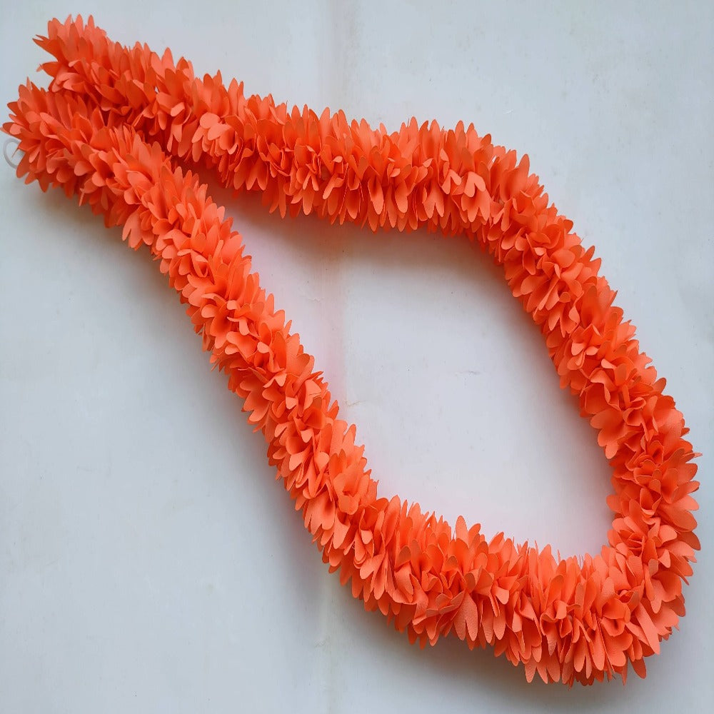 Orange Fabric Reusable Garland For God Frames | Grocsy