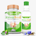 Divya Shree Kidney Detox Capsule & Syrup Combo | Grocsy