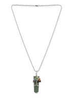 Women's Silver-Plated Necklace - Ruby Raang | Grocsy