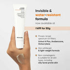 Minimalist Invisible Sunscreen SPF 40+ PA +++ | Grocsy