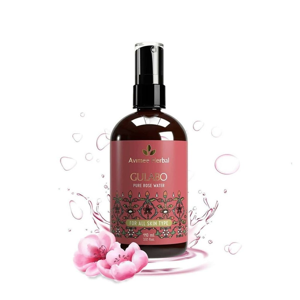 Avimee Herbal Gulabo Pure Rose Water Cleansing & Toning | Grocsy