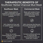 Soulflower Herbal Charcoal Mud Mask | Grocsy