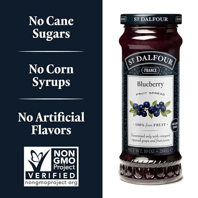 ST. DALFOUR Blueberry Fruit Spread | Grocsy