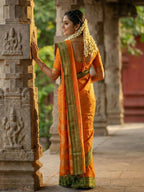 Shree Shyam Fashion Mustard Soft Silk Saree | Grocsy