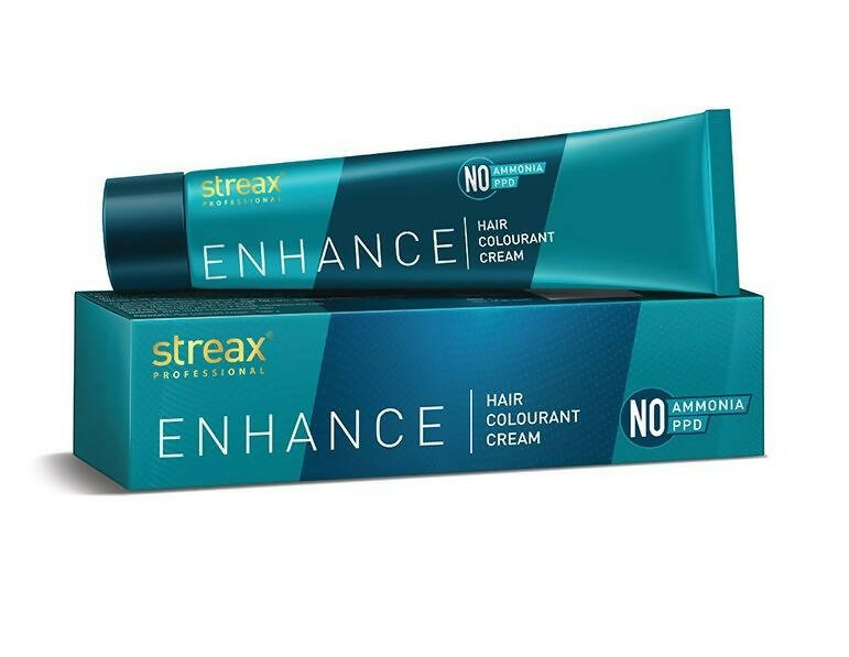 Streax Professional Enhance Hair Colourant - Intense Copper Blonde 7.44 | Grocsy