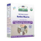 TummyFriendly Foods Organic Sathu Maavu, and Sprouted Ragi, Oats, Red Lentil, Banana Porridge Mixes | Grocsy