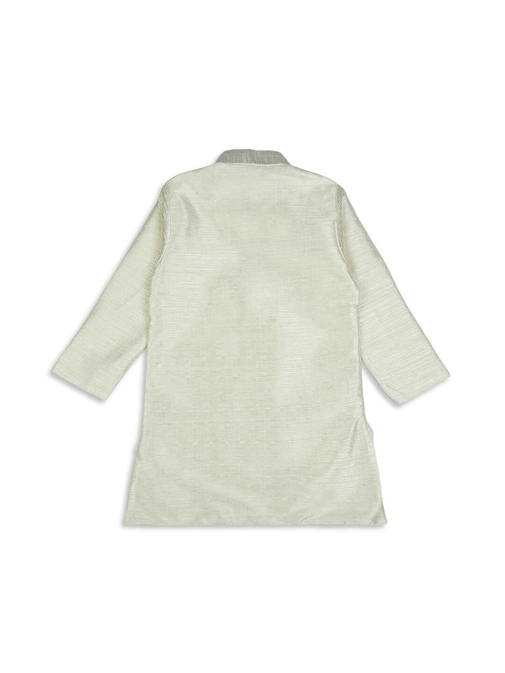 Joban Fashion Kids Island Elegance Sequence work Nehru Jacket Full Sleeves Kurta, Pyjama Set - Cream | Grocsy
