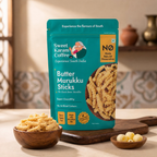 Sweet Karam Coffee Butter Murukku (Benne Murukku) | Grocsy