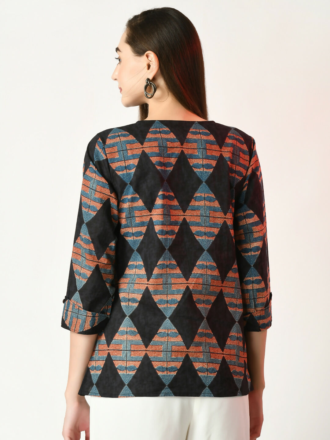 Myshka Women's Multi Printed Top | Grocsy