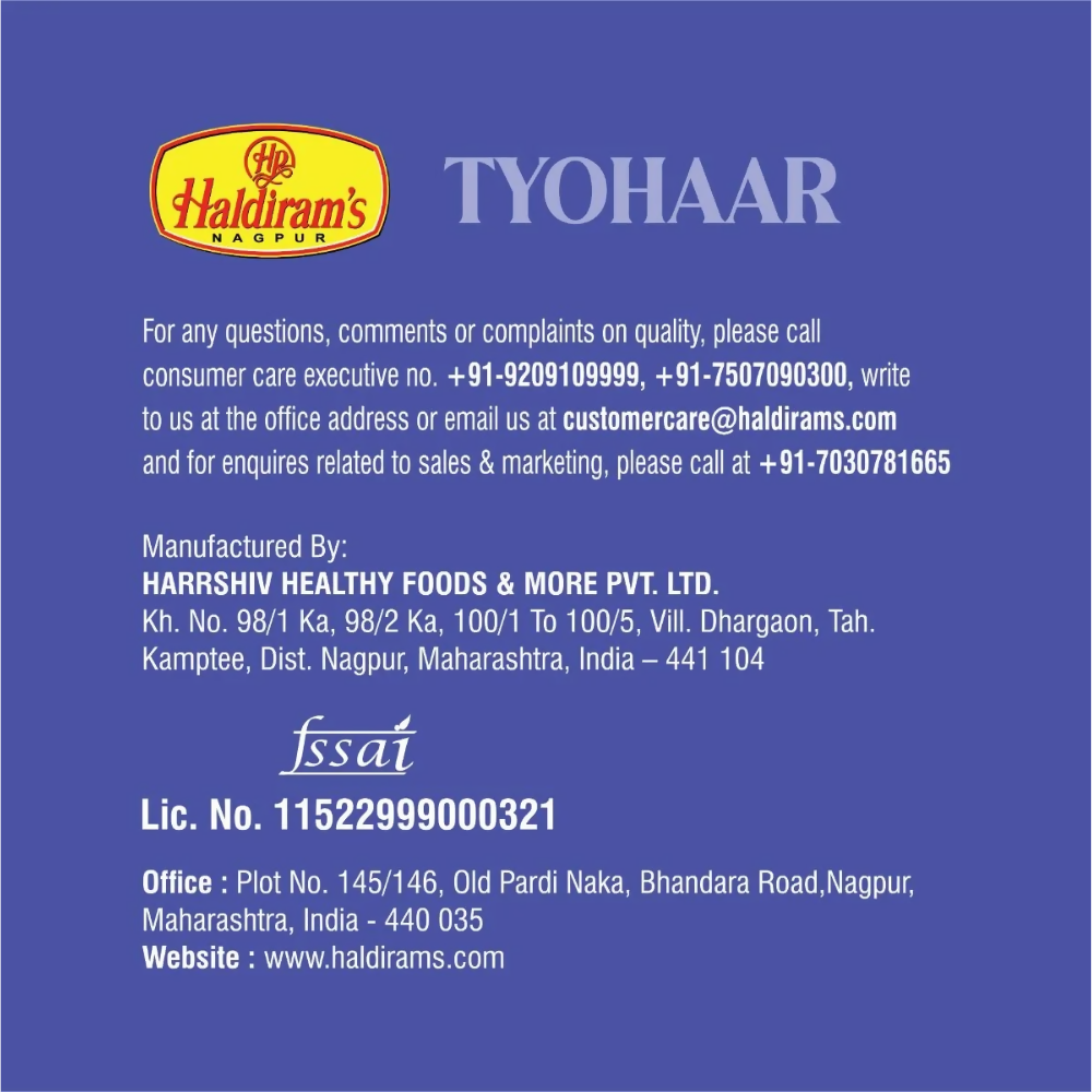 Haldiram's Tyohaar | Grocsy