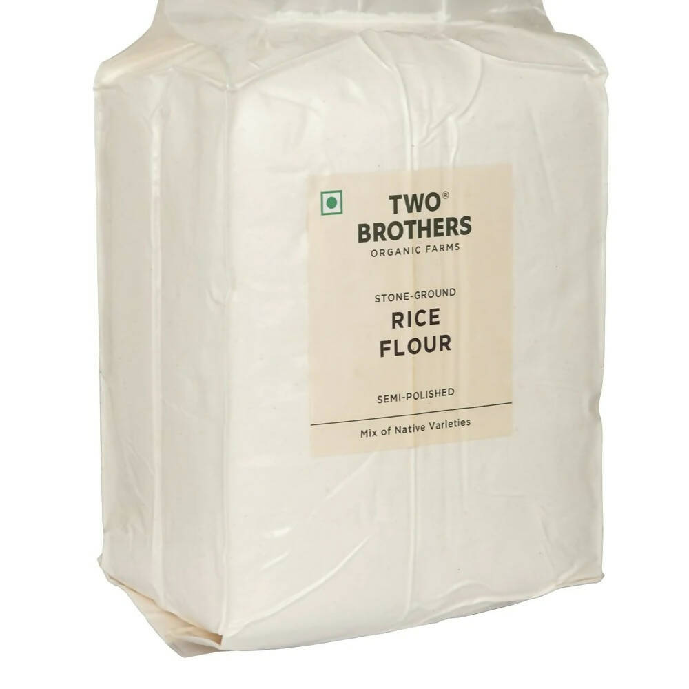 Two Brothers Organic Farms Rice Flour-Semi Polished | Grocsy