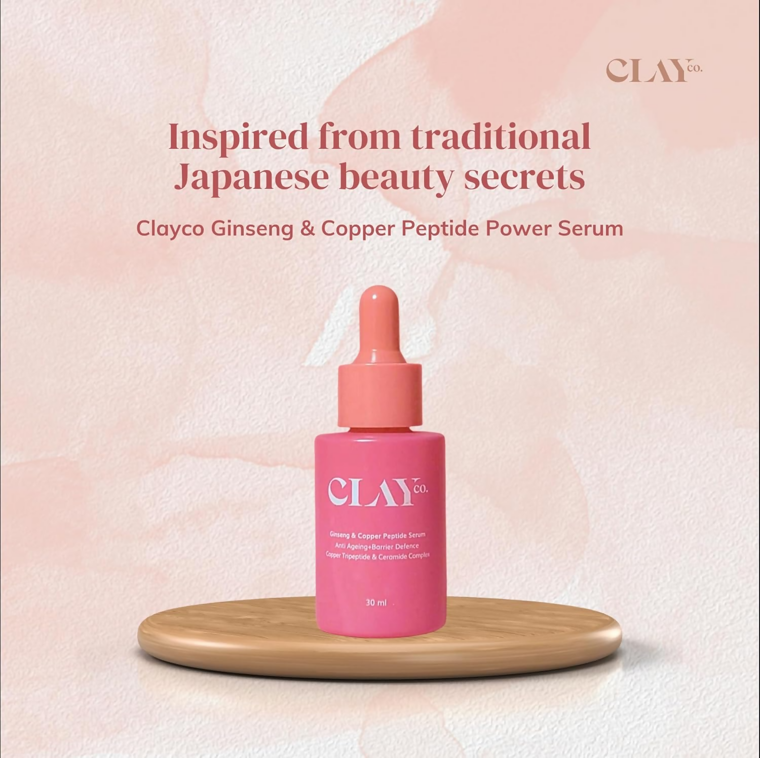 Clayco Ginseng and Copper Peptide Power Serum | Grocsy