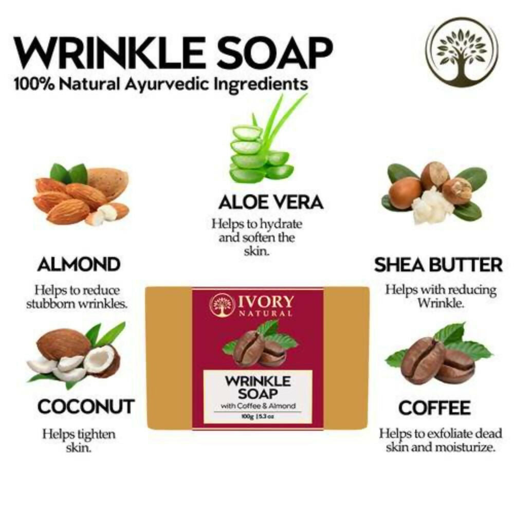 Ivory Natural Wrinkle Soap - Diminish Fine Lines, And Renew Elasticity | Grocsy
