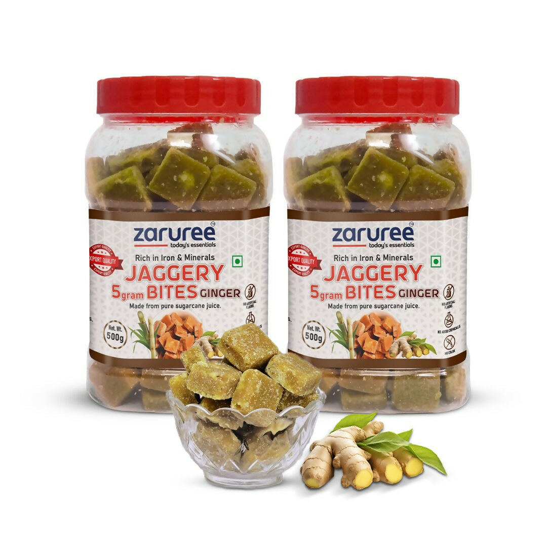 Zaruree Jaggery Ginger Bites | Grocsy