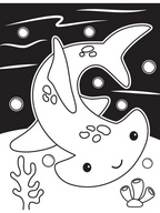 Dreamland Publications Under Ocean Neon Colour & Sticker Dots Book Over 500 Stickers for Kids | Grocsy