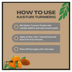 Etheric Kasturi Turmeric & Sandal Powder Combo – Herbal Face Pack for Glowing Skin | Grocsy