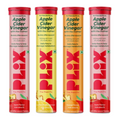 PLIX The Plant Fix Apple Cider Vinegar Effervescent Tablets Combo with Vitamin B6 & B12 | Grocsy
