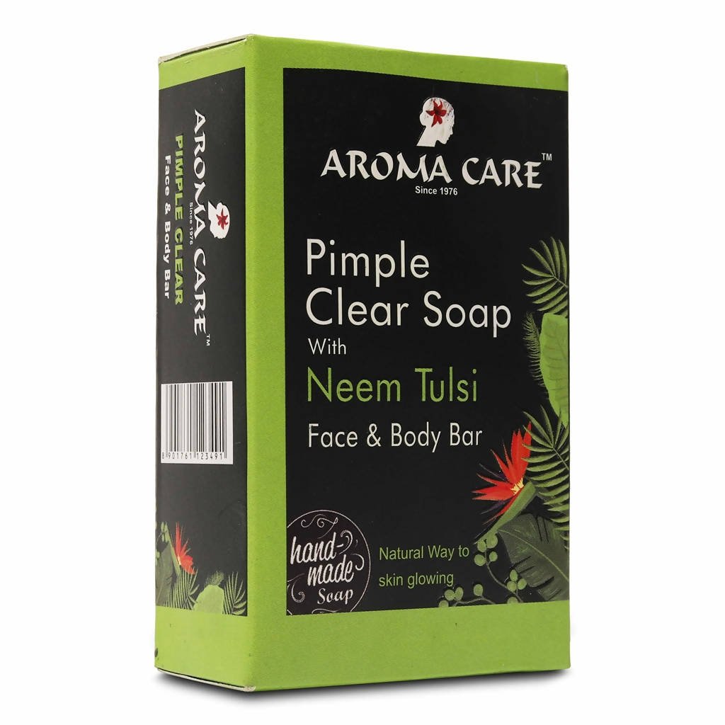 Aroma Care Pimple Clear Soap With Neem Tulsi | Grocsy