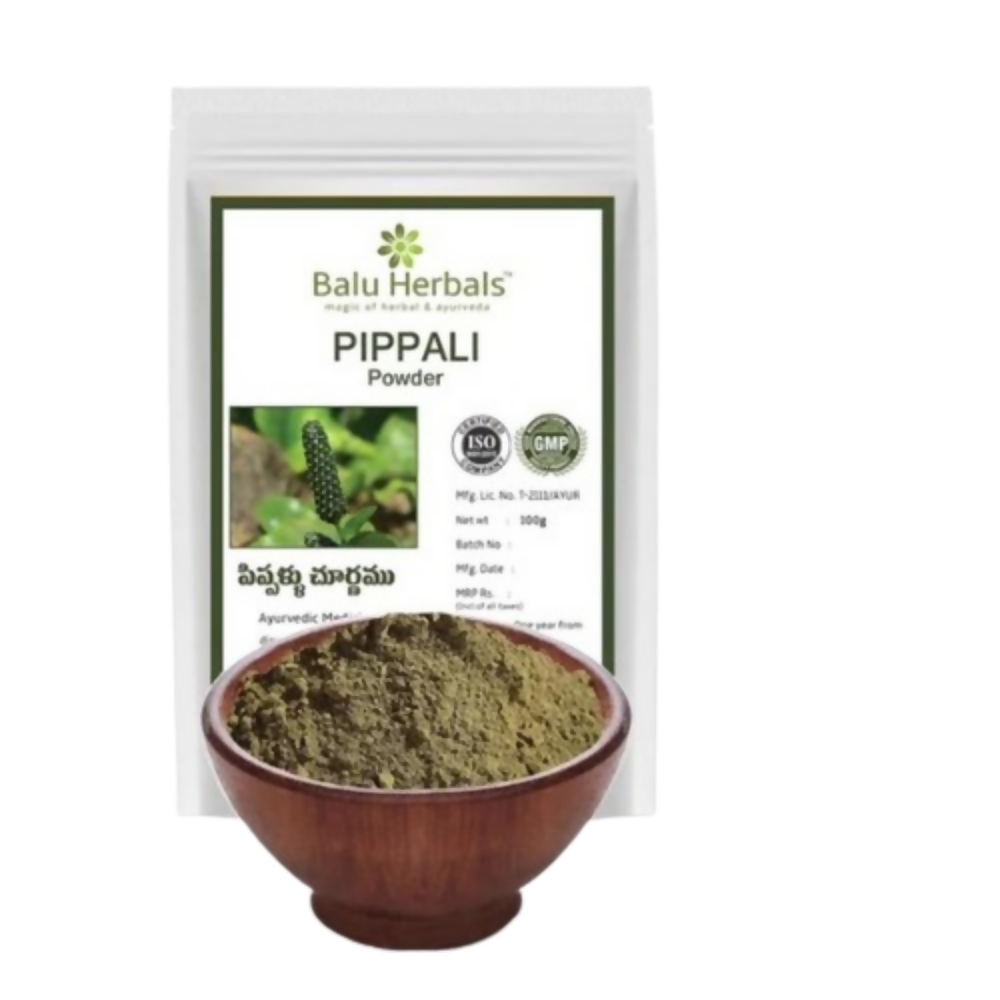 Balu Herbals Long Pepper (Pippali) Powder | Grocsy