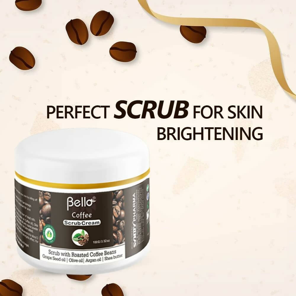 Bello Herbals Coffee Scrub Cream | Grocsy