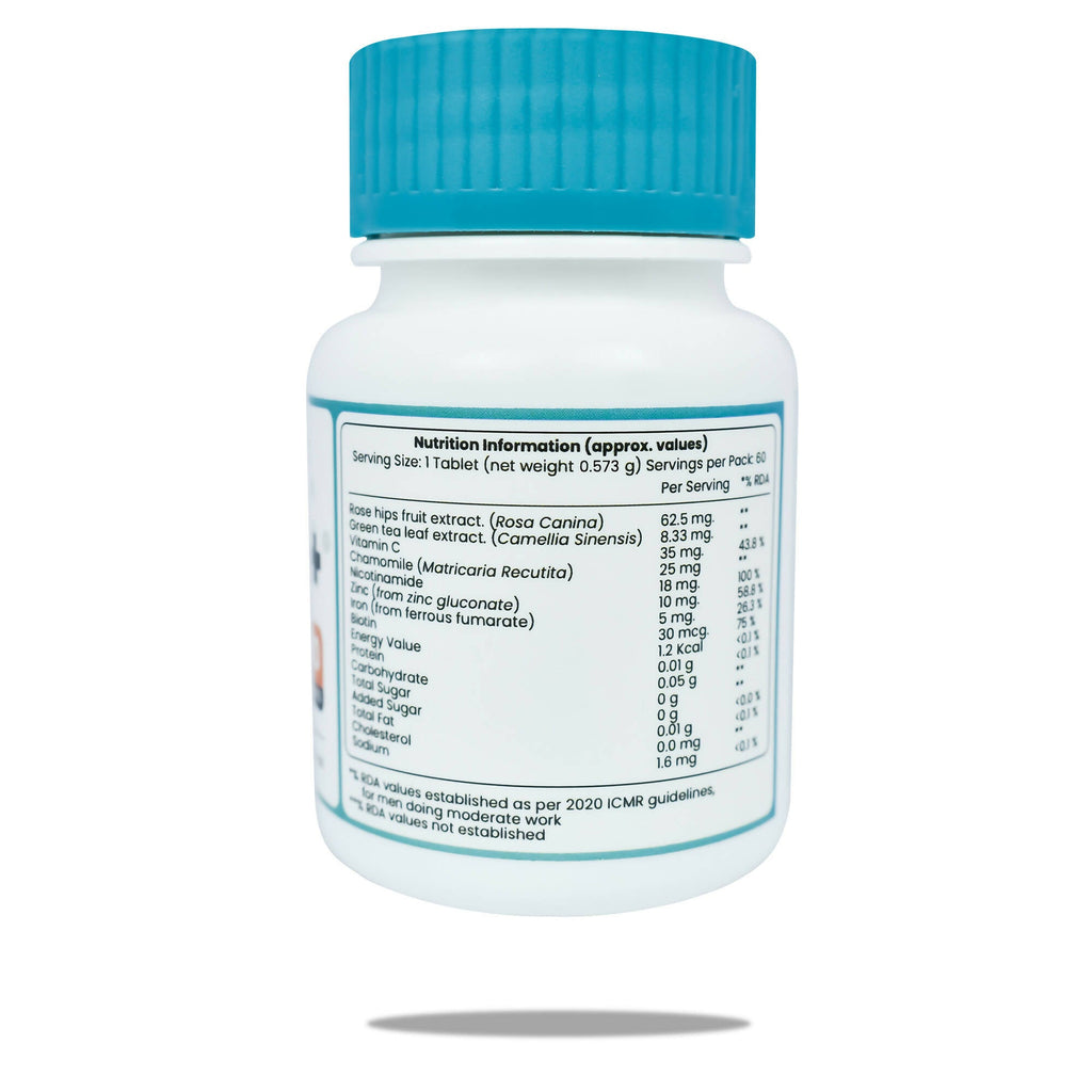 myUpchar Ayurveda Biotin+ Tablets | Grocsy