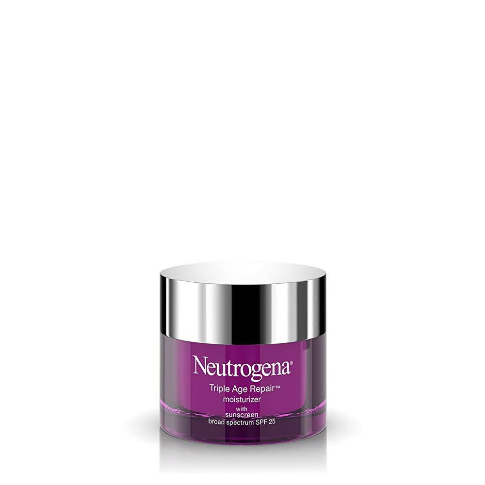 Neutrogena Triple Age Repair Anti Wrinkle Daily Facial Moisturizer With Spf 25 | Grocsy