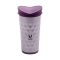 Vaya Drynk Stainless Steel Tumbler with Spill-Proof PediaSafe Lid - 350ml (Purple) | Grocsy