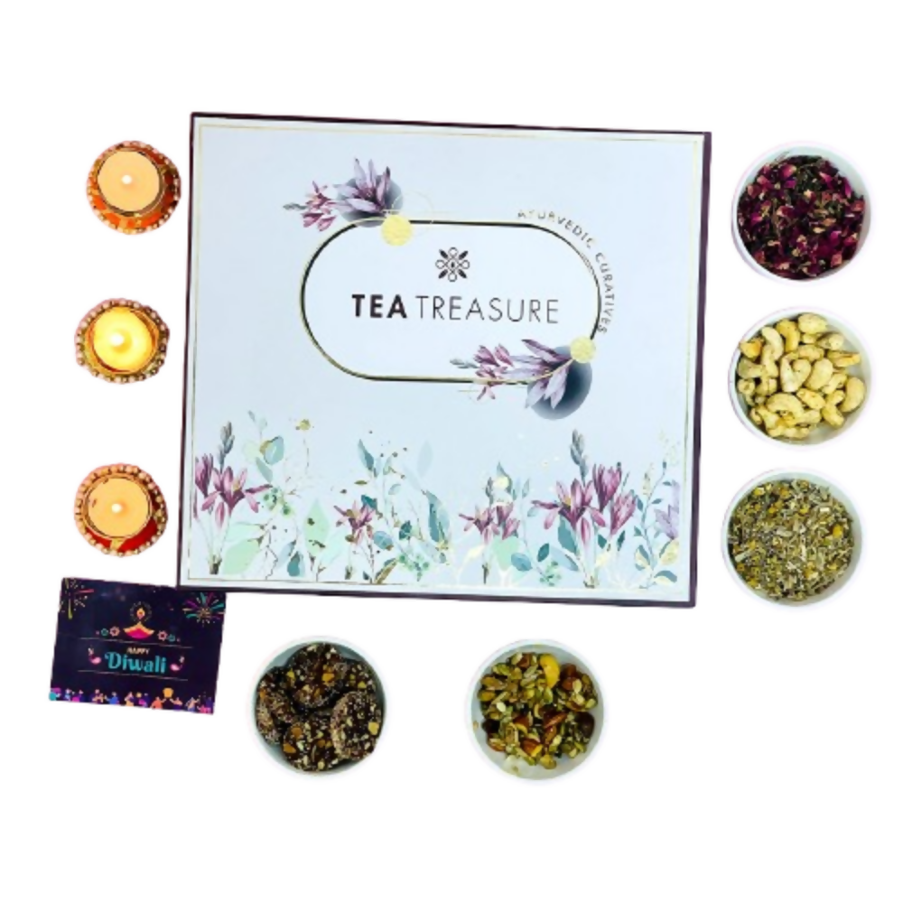 Tea Treasure Celebration Diwali Gift Hamper | Grocsy