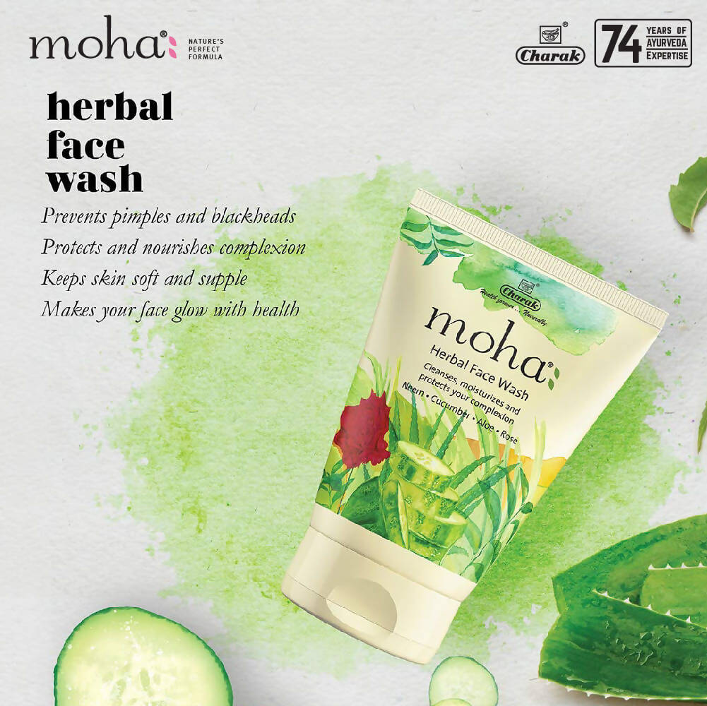 Moha Herbal Face Wash | Grocsy