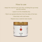 Tvam Gold Peel Off Face Mask | Grocsy