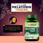 Himalayan Organics Melatonin 10 mg + Tagar 250 mg Tablets - Limited Time Offer - Swadesiicart
