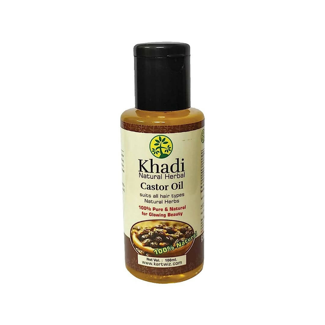 Khadi Natural Herbal Castor Oil | Grocsy