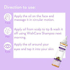 Wishcare Pure & Natural Moroccan Argan Oil & Unrefined Jojoba Oil Combo | Grocsy